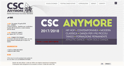 Desktop Screenshot of cscanymore.it
